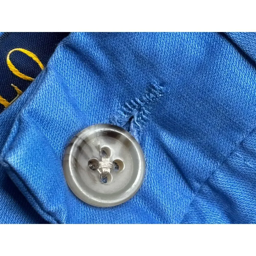 Polo Ralph Lauren Boys Sz 12 Chino Twill Pants Links Blue NWT New Cotton Stretch